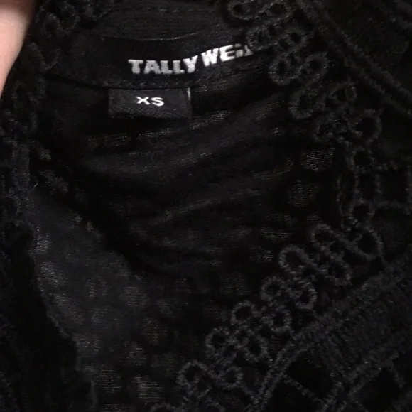 Black Lacey Dress NWOT - Picture 3 of 7